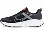Nike-Style Black & White Running Shoes
