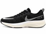 Nike-Style Black & White Running Shoes