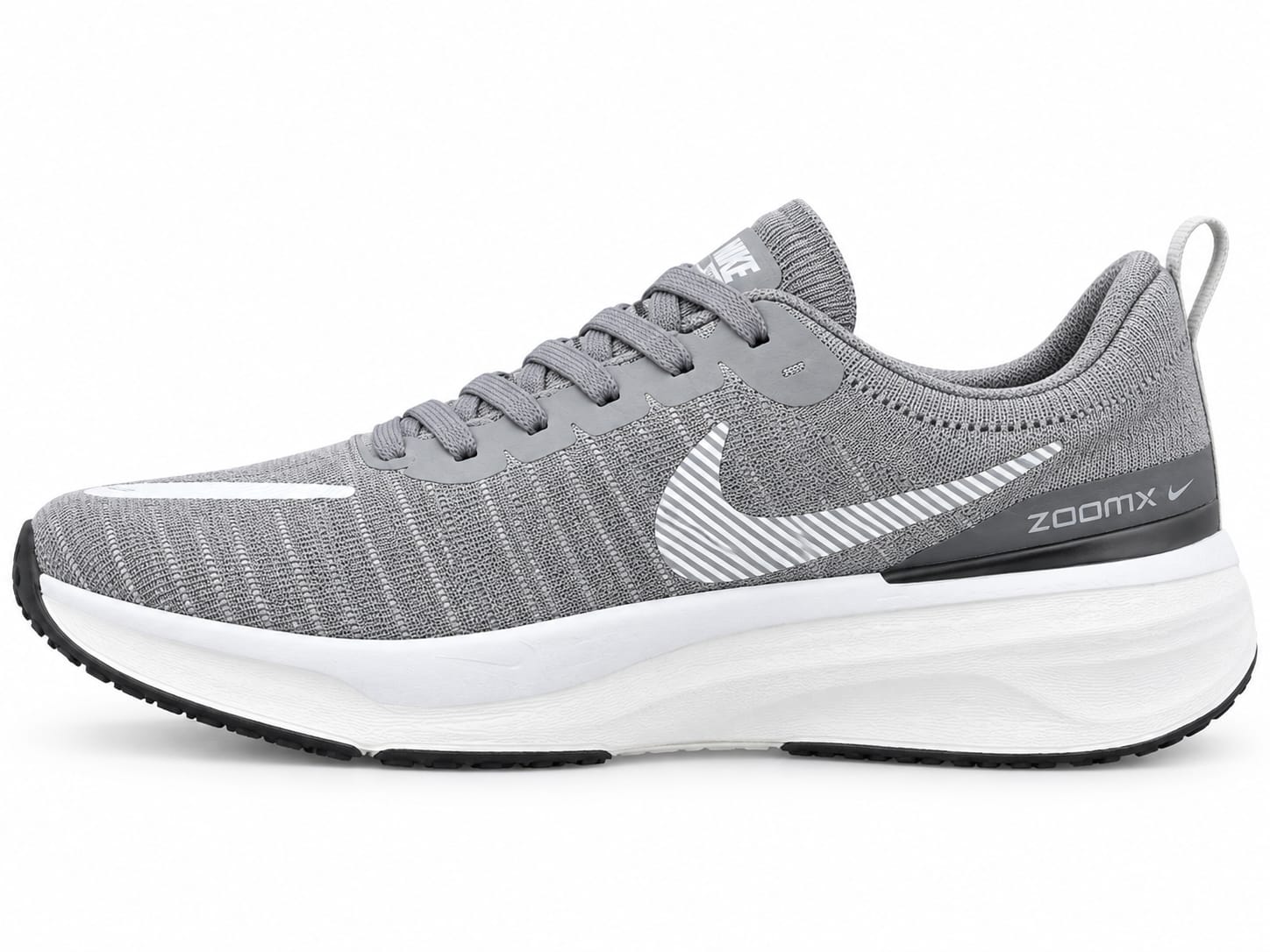 WhatsApp Image 2026-09-18 at 3.57.54 PM (1) Nike ZoomX Grey Running Shoes - Image 1